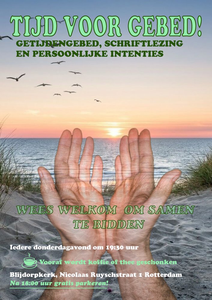 Getijden gebed in Blijdorp